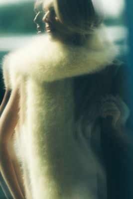 By Anthropologie Faux-Fur Scarf