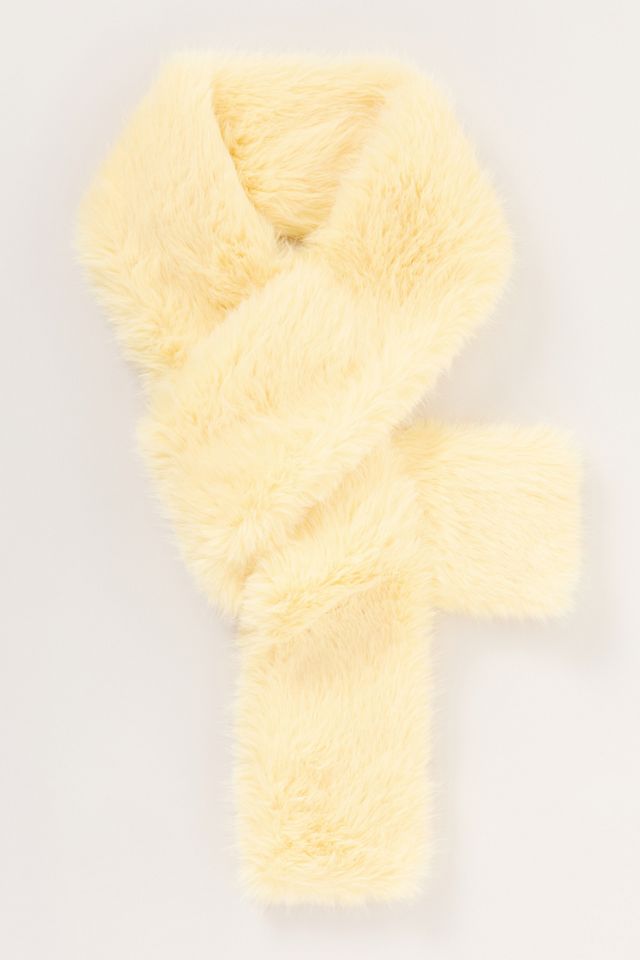 By Anthropologie Faux-Fur Scarf #1