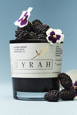 Rewined Syrah Glass Candle