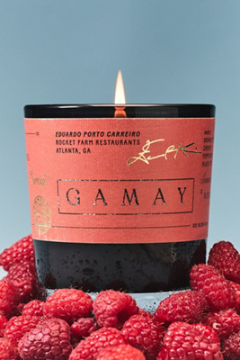 Rewined Gamay Glass Candle