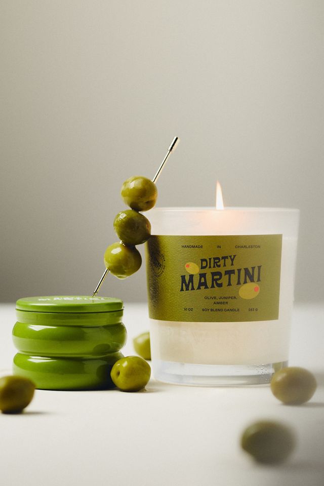 Rewined Dirty Martini Tin Candle #1