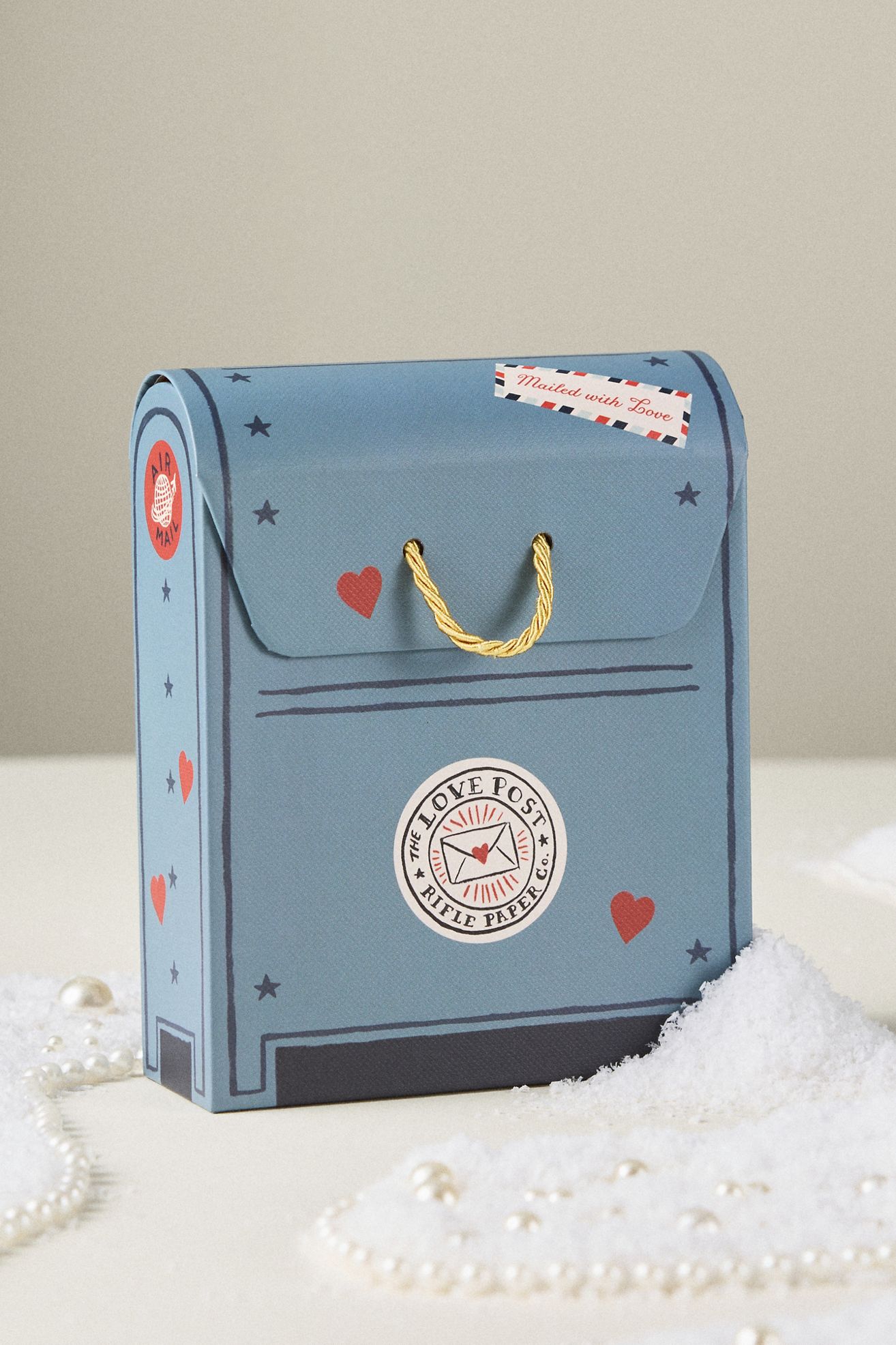 Rifle Paper Co. Love Letters Essentials Card Box - Blue, Standard, One Size