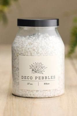 White Pebble Toppers