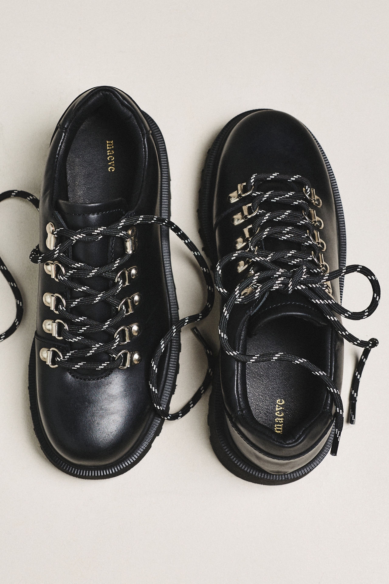 Maeve Lace-Up Low Hiker Shoes