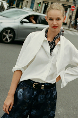 Classic Mixed Metal Keeper Belt | Anthropologie display picture 1