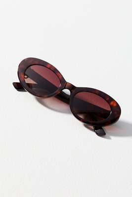 Eleventh Hour X Maeve Polarized Sunglasses In Brown