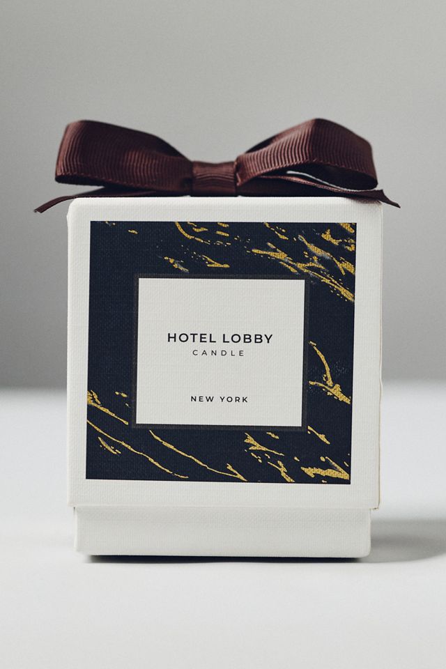 Hotel Lobby New York Boxed Candle #1