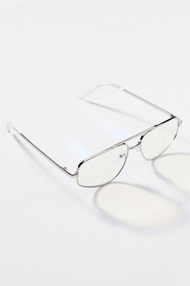 Elite Eyewear Metal Aviator Blue Light Readers #1