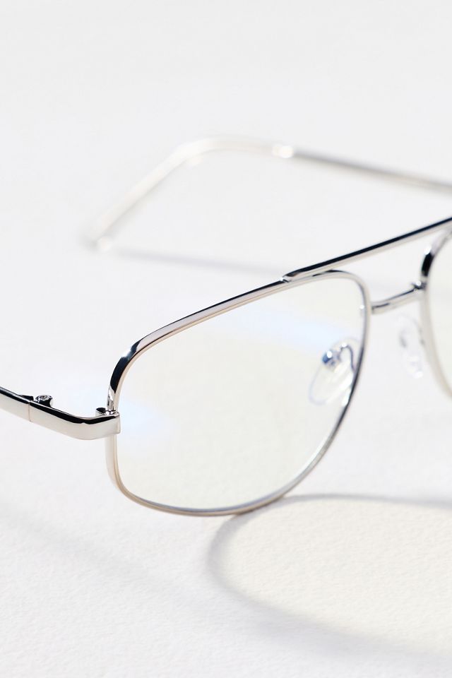 Elite Eyewear Metal Aviator Blue Light Readers #2