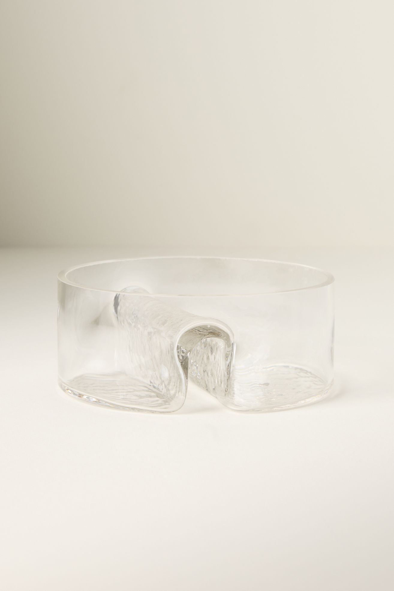 Glass Olive Boat - Clear, One Size