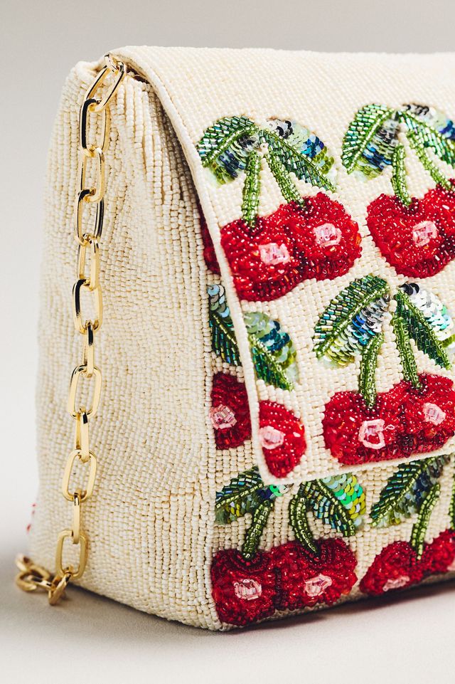 Maeve Oversized Beaded Shoulder Bag #3