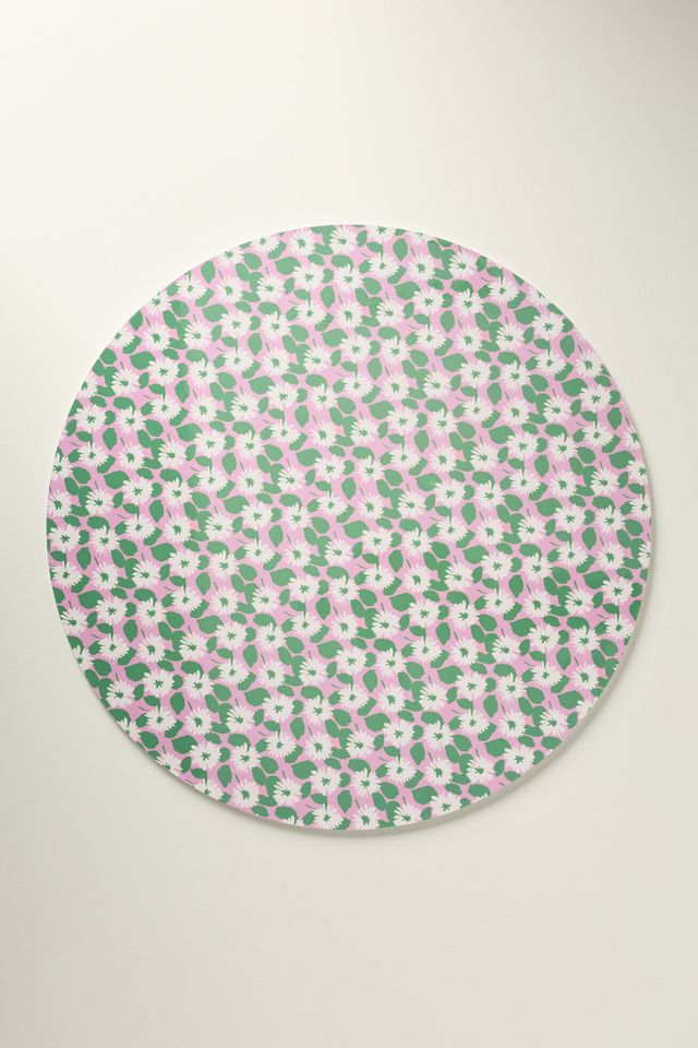 Wood Flower Charger #2