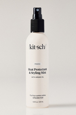 Kitsch Priming Argan Oil Heat Protectant & Styling Mist In Sand