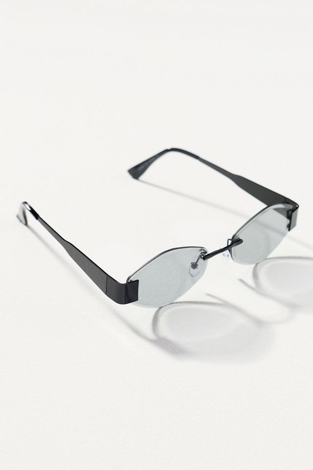 I-SEA Metal Oval Geo Sunglasses #1