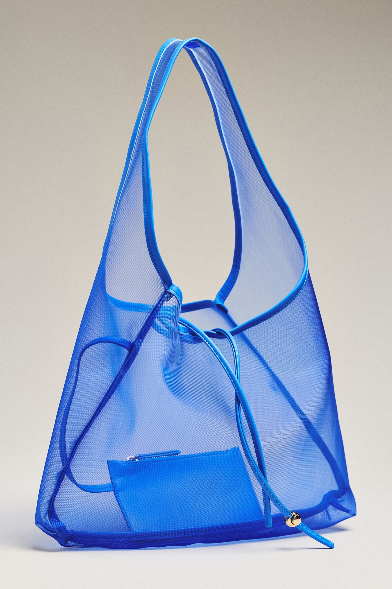 Celandine Sheer Mesh Beach Bag