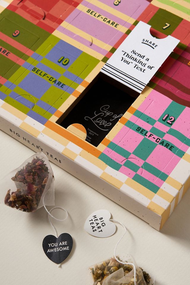 Big Heart Tea Co. It's Nice to Be Nice Tea Sampler, Set of 12 #2