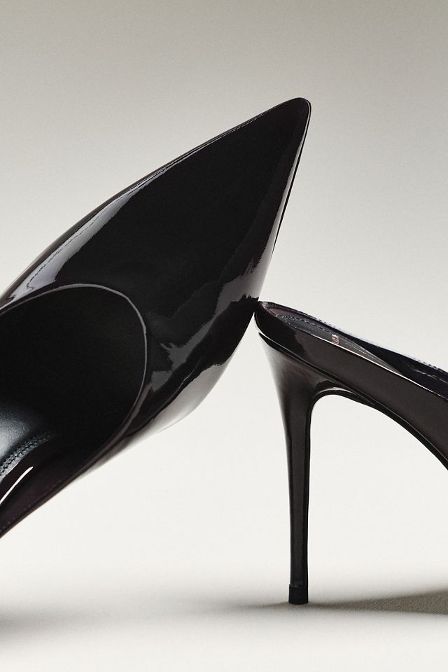 Black Suede Studio Fallon 100 Pumps #2