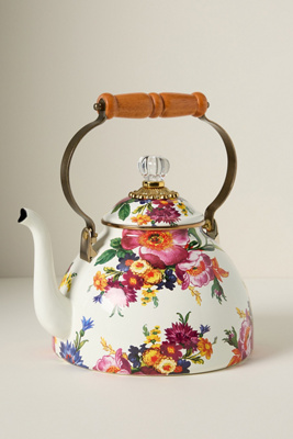 Mackenzie-childs 3 Qt. Tea Kettle In Multi