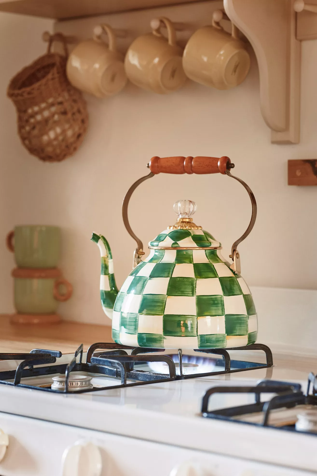MacKenzie-Childs 3 Qt. Tea Kettle