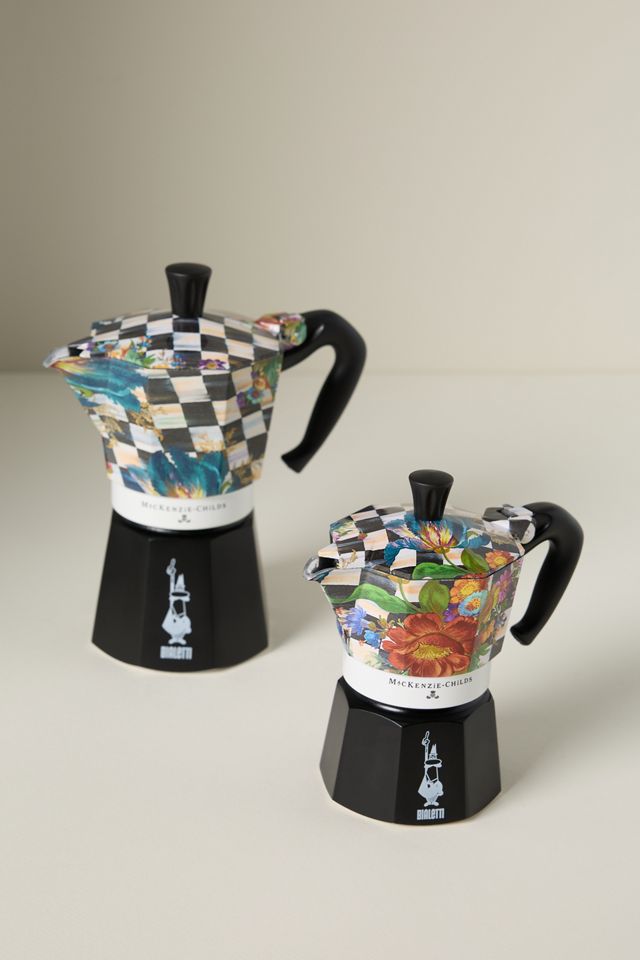 MacKenzie-Childs 6-Cup Moka Pot #1