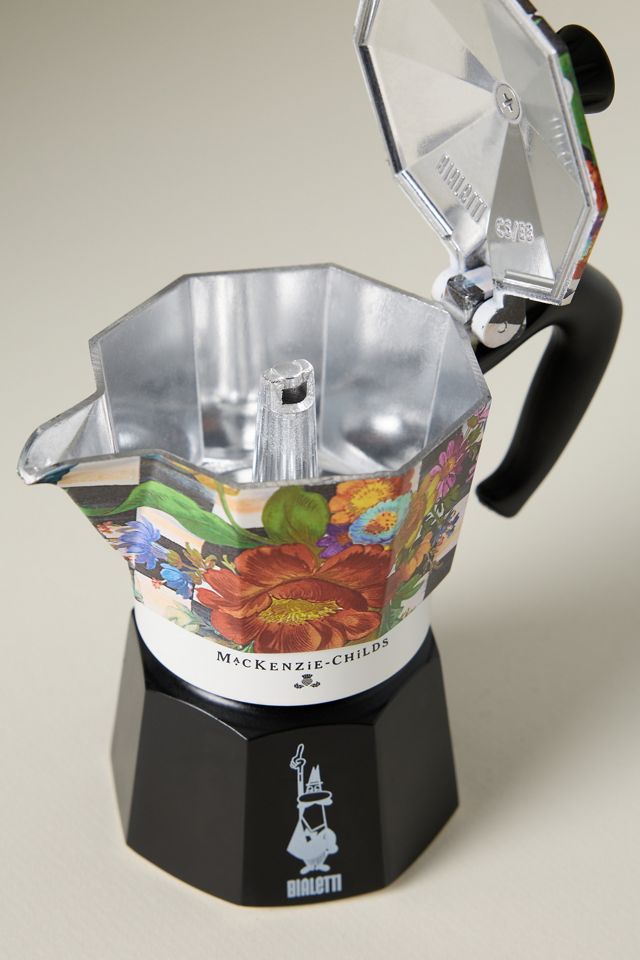 MacKenzie-Childs 3-Cup Moka Pot #1