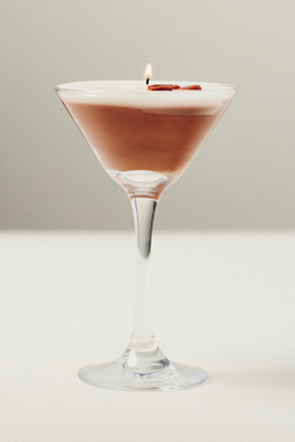 Candle Lume Espresso Martini Glass Candle In Transparent