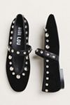 Bibi Lou Studded Mary Jane Ballet Flats