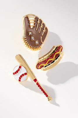 Sports Brooches, Set of 3 product page