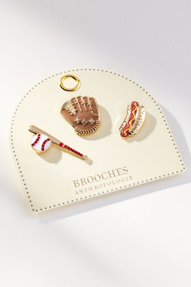 Sports Brooches, Set of 3 #1