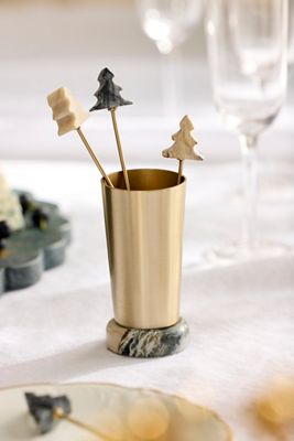 Marble Tree Appetizer Picks, Set of 4