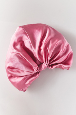 Silke London Silk Hair Wrap In Pink