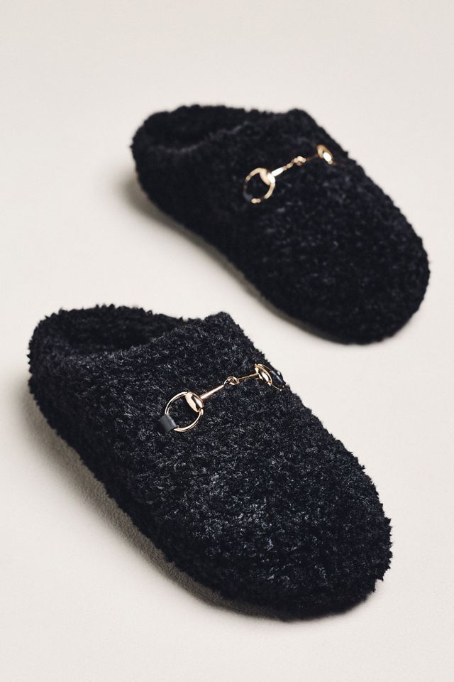 Maeve Sherpa Fleece Bit Scuff Slippers #1