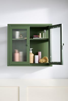 Mustard Made Kit Wall-Mounted Metal Storage Cabinet