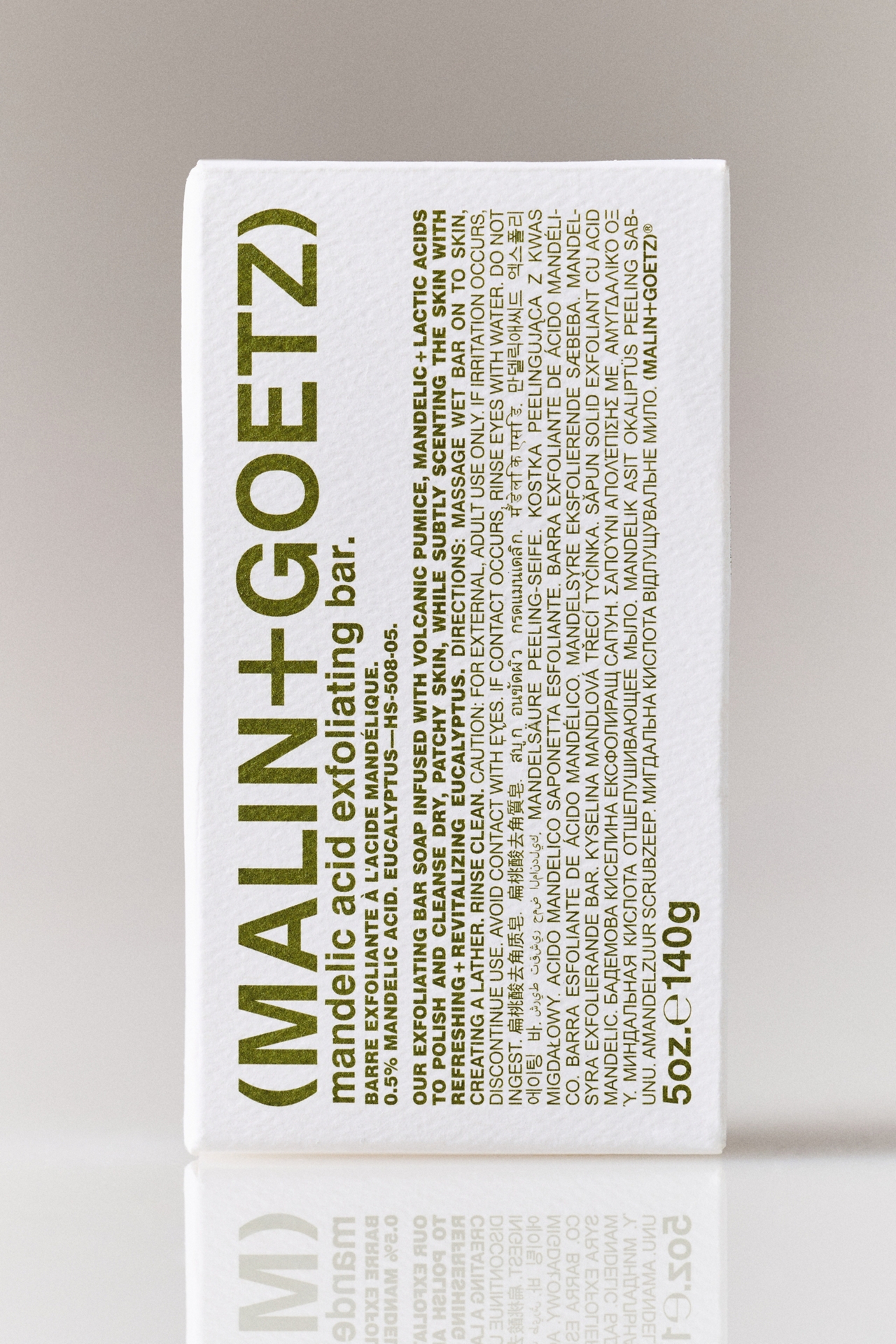 Malin+Goetz Mandelic Exfoliating Bar Soap