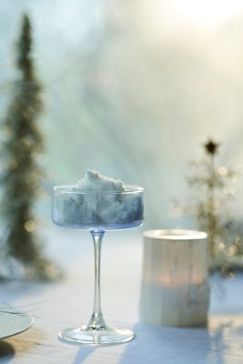 Colorful Glass Coupes, Set of 2