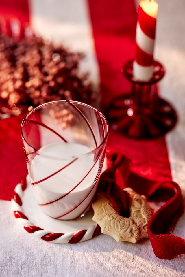 Candy Cane Ceramic Coasters, Set of 4 #3