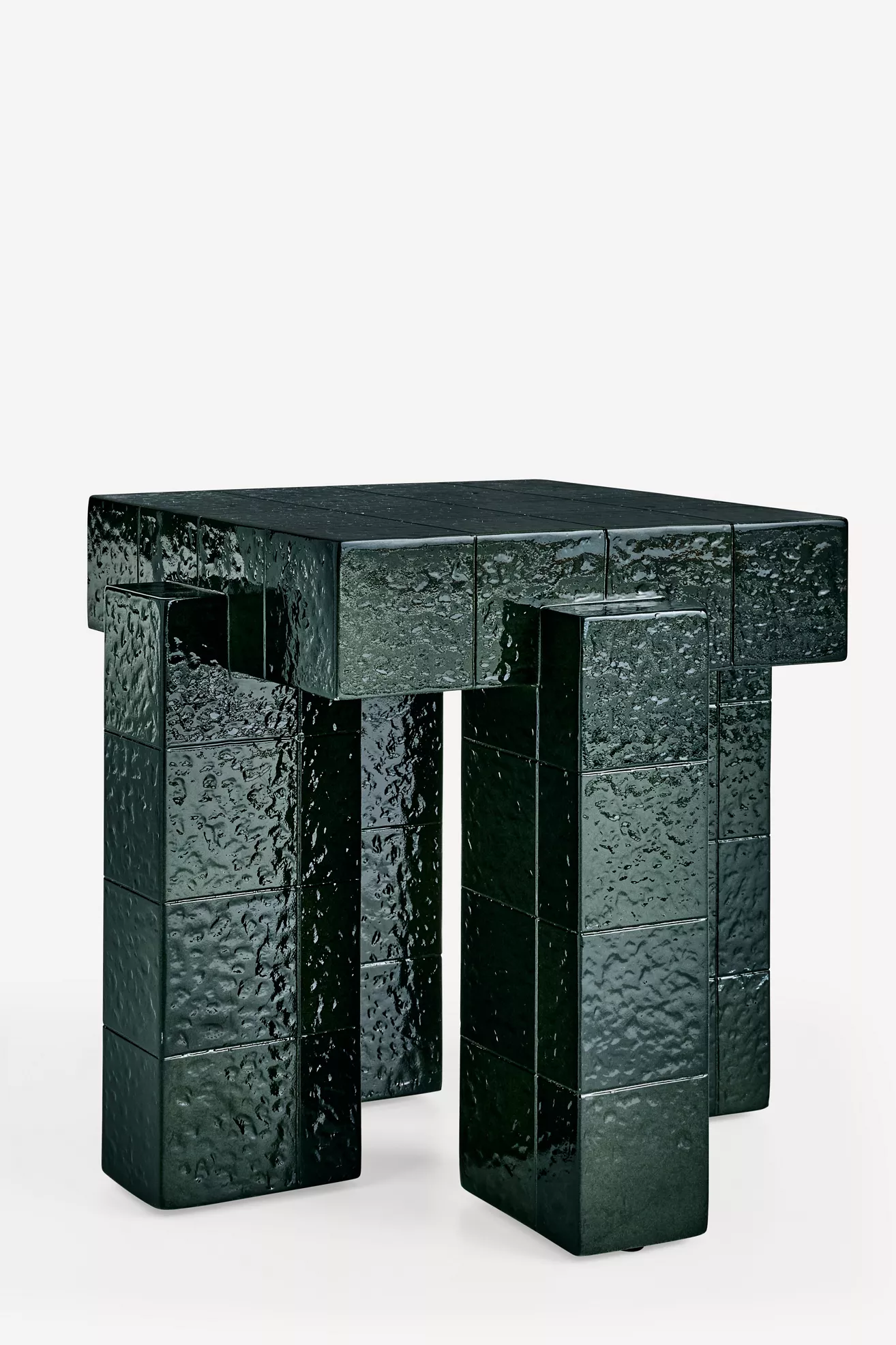 Mallorca Indoor and Outdoor Tile Side Table - thumbnail 3