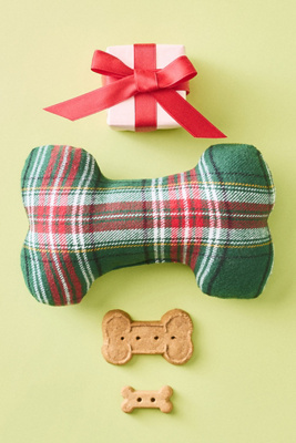 Plush Bone Dog Toy