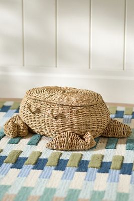 Crab Seagrass Woven Basket