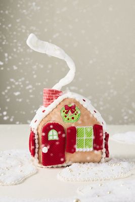 The Foggy Dog Gingerbread House Interactive Snuffle Dog Toy