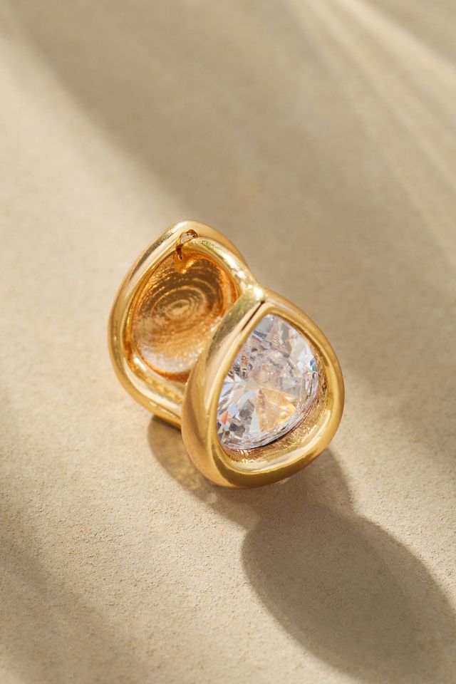 Dainty Teardrop Post Earrings #1