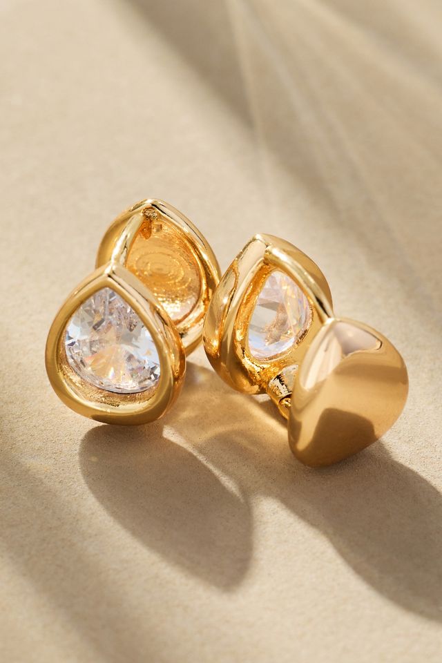 Dainty Teardrop Post Earrings #2