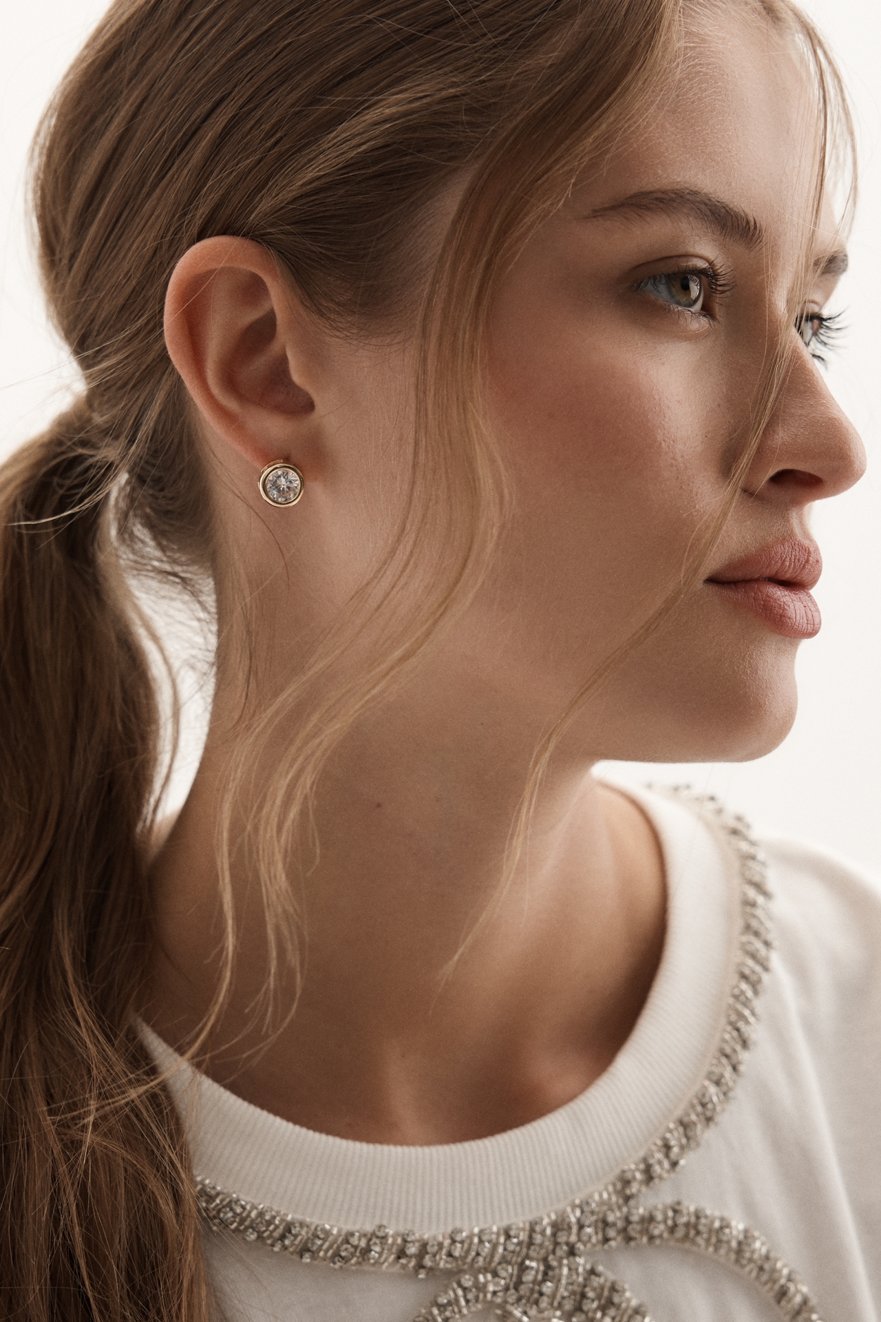 Dainty Teardrop Post Earrings