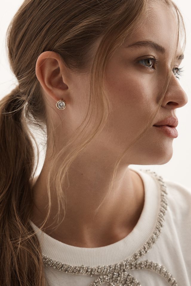 Dainty Teardrop Post Earrings #3
