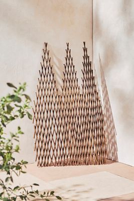 Diamond Top Willow Trellis, Set of 2
