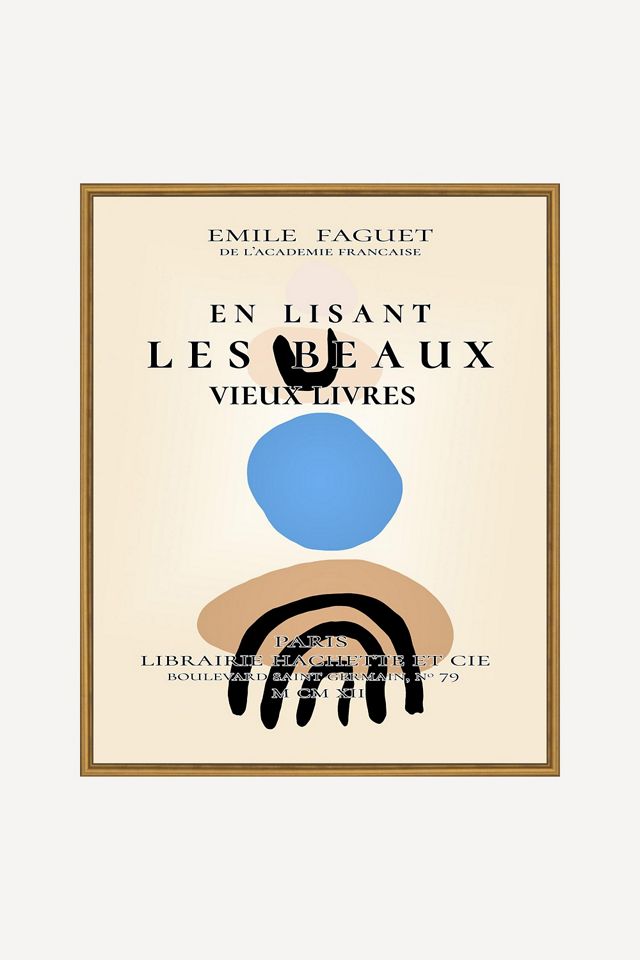 Les Beaux Vintage French Poster Wall Art #1