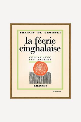 Cinghalaise Vintage French Poster Wall Art
