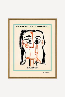 Francis de Croisset Vintage French Poster Wall Art