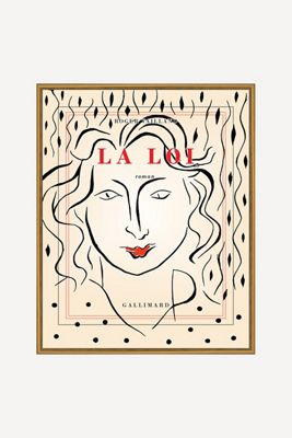 La Loi Girl Vintage French Poster Wall Art