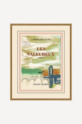 Les Valeureux Vintage French Poster Wall Art